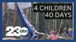 4 children spend 40 days in jungle after crash