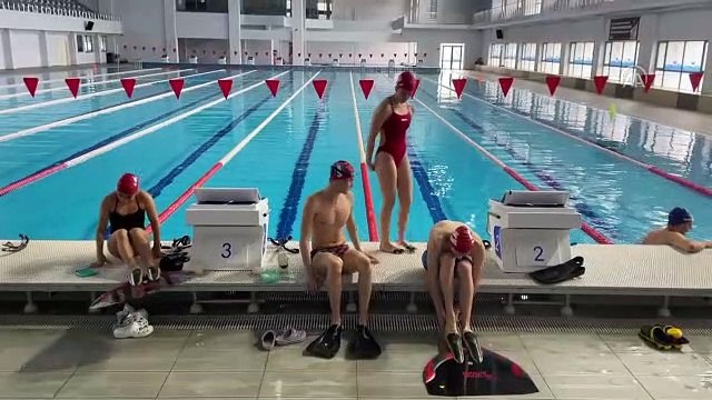 Paletli Yüzme Milli Takımı, Dünya ve Avrupa şampiyonalarına Çorum'da hazırlanıyor