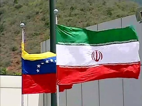 Canciller de Venezuela Yvan Gil recibe al presidente de la República Islámica de Irán, Ebrahim Raisi