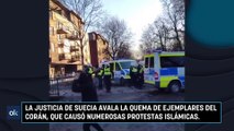 La Justicia de Suecia avala la quema de ejemplares del Corán, que causó numerosas protestas islámicas.