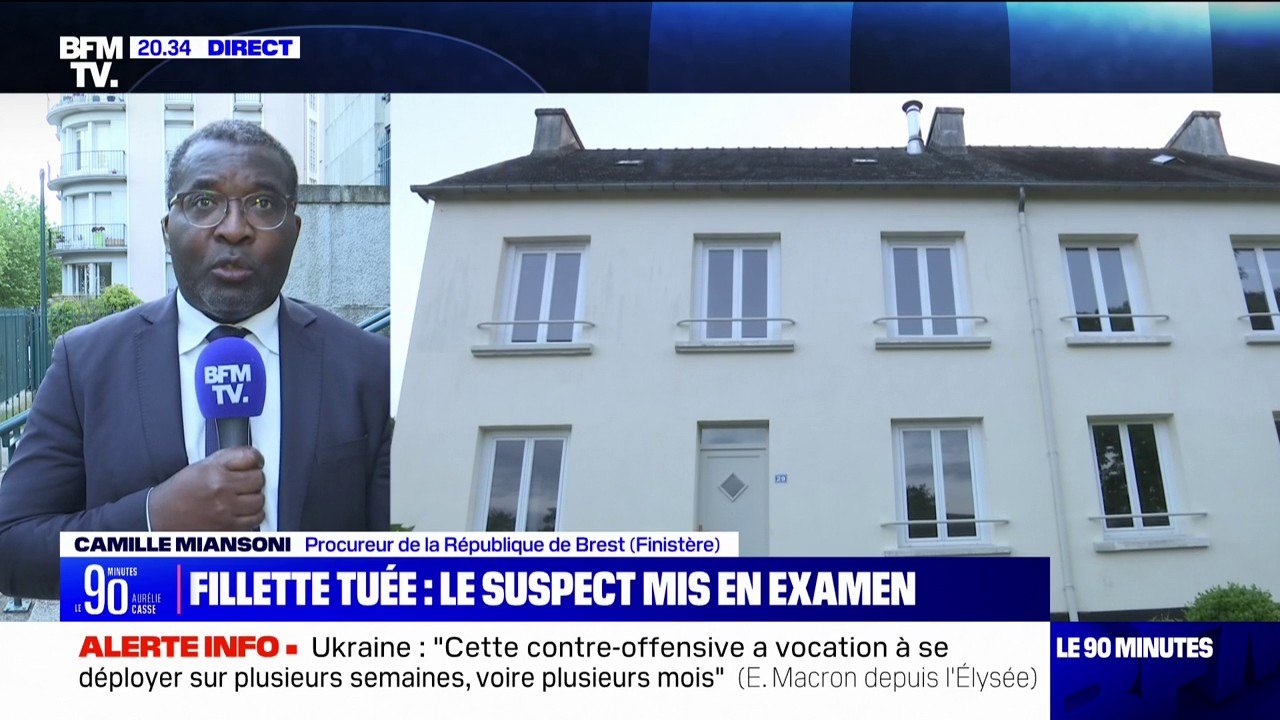 Fillette tuée dans le Finistère: "Un conflit principalement lié à des travaux que réalisait le père de famille", indique le procureur de la République de Brest
