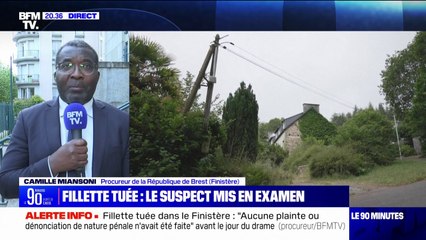 Assassinat d'une fillette à Plonévez-du-Faou: "Selon lui, il n'aurait pas visé précisément l'enfant"