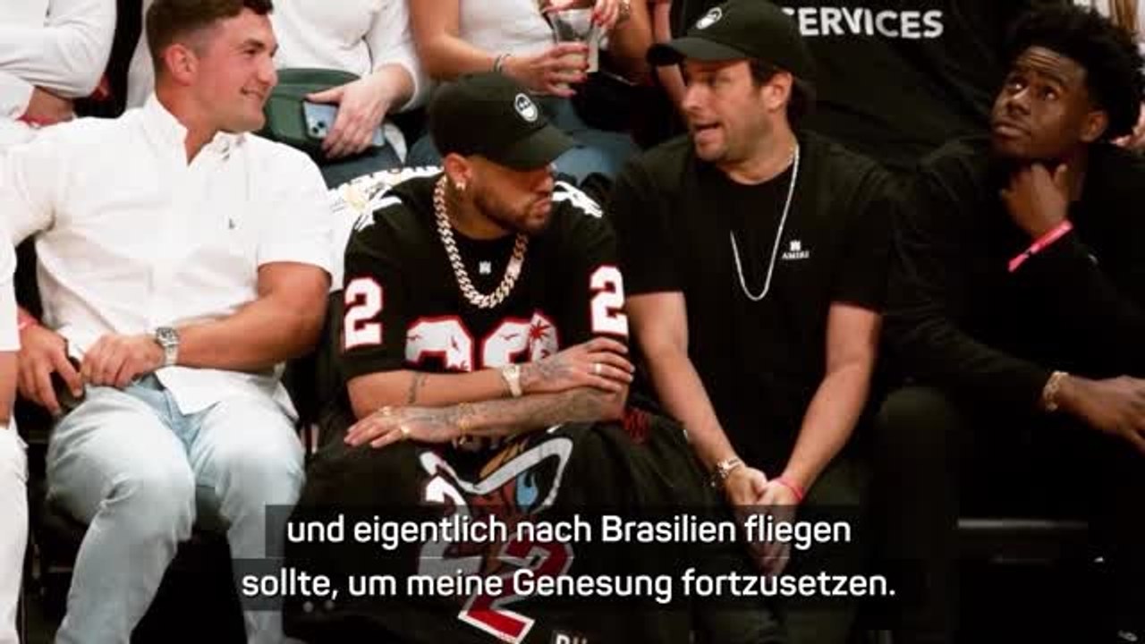 Neymar schwänzt Reha und besucht Butler bei NBA-Finals