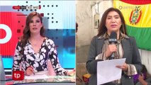 Audiencia definirá este lunes si Amparo Carvajal continua al frente de Derechos Humanos de Bolivia 