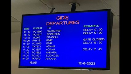 Erdoğan’ın gelişi sebebiyle Ercan Havalimanı’ndaki uçuşlar aksadı, yolcular isyan etti