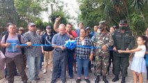 Inauguran más obras de progreso en El Rosario, Carazo