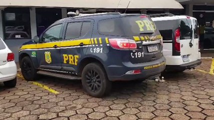 Homem é detido pela PRF por crime de trânsito na BR-163