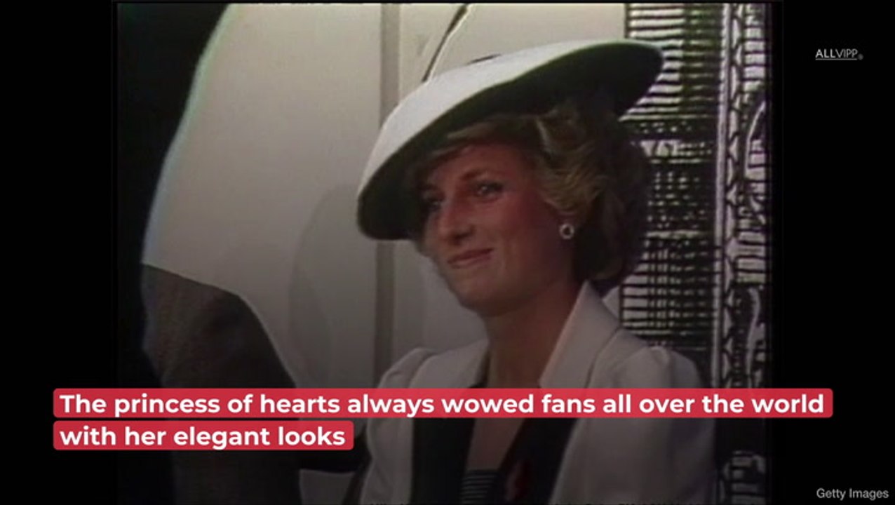 Forgotten Pictures: Princess Diana With Long Hair!