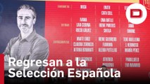 Tres de las 15 futbolistas que renunciaron a España regresan a la selección para jugar el Mundial