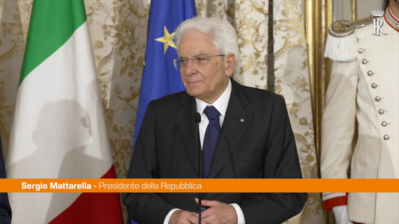 Italia-Iraq, Mattarella "Estendere la collaborazione economica"