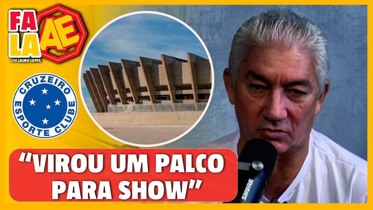 Nonato lamenta situação do Mineirão: 'É uma vergonha'
