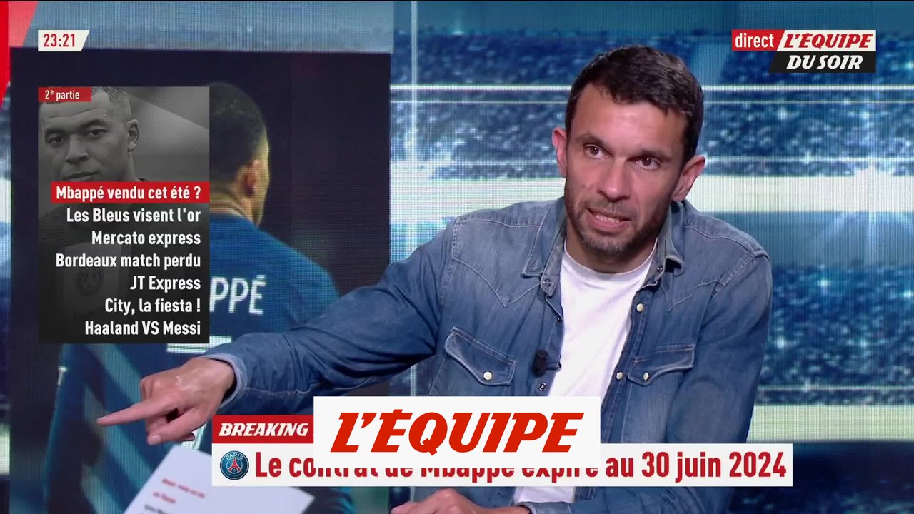 Kylian Mbappé ne lèvera pas l'option d'un an dans son contrat, le PSG change de ton - Foot - PSG