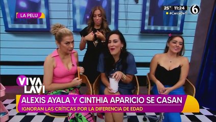Alexis Ayala y Cinthia Aparicio ya son esposos