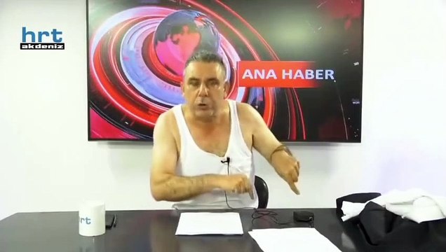 Canlı yayında Hatay protestosu: Sunucu soyundu, 'Biz sahipsiz, yetimiz' dedi