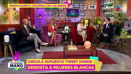 ¡Circula POLÉMICO tuit de la cuenta de Tenoch Huerta sobre las mujeres blancas!