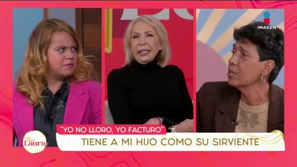 ‘Dejé de llorar para ponerme a facturar’ Sandra trabaja y su marido cuida a sus hijos | Que pase Laura