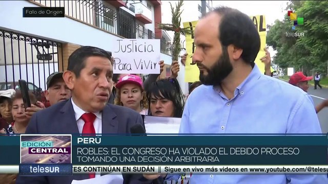 Perú: Representantes legales exigen la restitución de Pedro Castillo en su cargo
