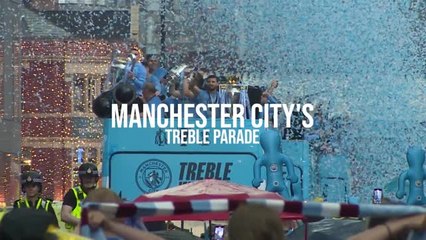 Triple Champions - Manchester City's Treble Parade