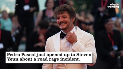 Pedro Pascal Talks Road Rage with Steven Yeun