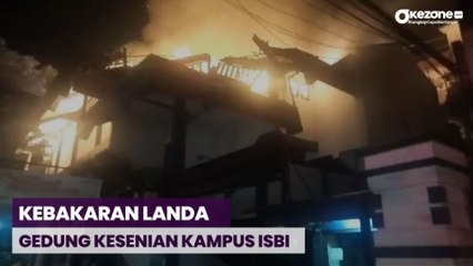 Api Lalap Gedung Kesenian Kampus ISBI Kota Bandung