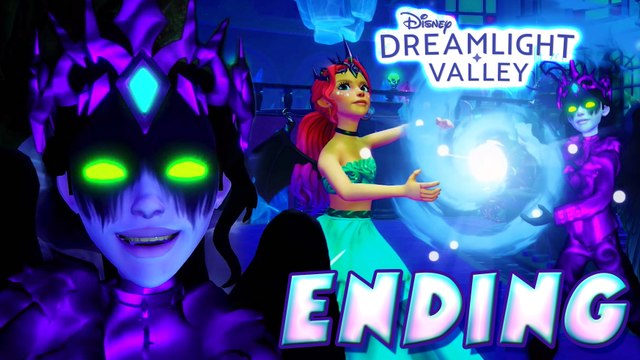 Disney Dreamlight Valley Dark Castle Cutscenes, Ending + Credits (PS5)