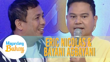 Eric and Bayani talk about their first experience on the Pie channel | Magandang Buhay