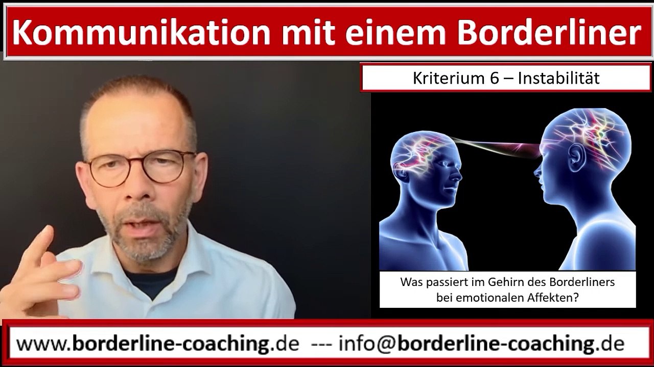 Kriterium 6 - Kommunikation mit einem #Borderliner - #Instabilität