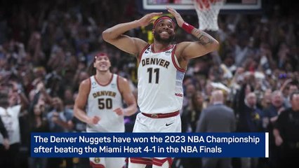 Breaking News - Denver Nuggets win NBA title
