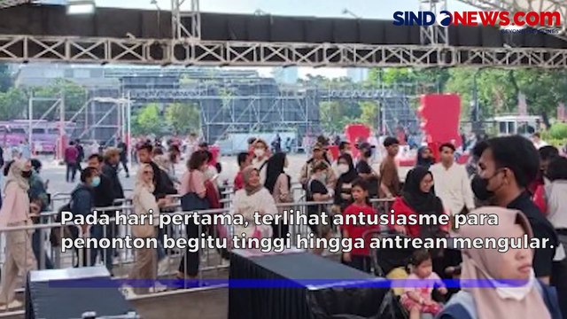 Antusiasme Penonton Badminton Lovers Membeludak, Antrean Masuk Indonesia Open 2023 Mengular