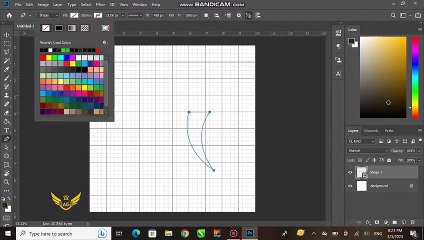 company logo design in PS Photoshop
