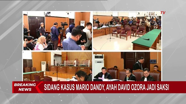 Sidang Mario Dandy dan Shane Lukas Hadirkan Saksi Penganiayaan David Ozora