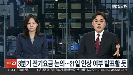 下载视频: 3분기 전기요금 논의…21일 인상 여부 발표할 듯