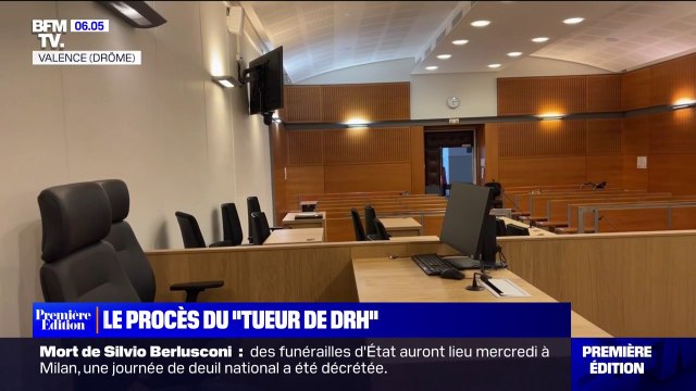 Drôme: le tueur de DRH est attendu devant les assises