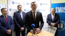 TK predsedu Združenia miest a obcí Slovenska Jozefa Božika po rokovaní s predstaviteľmi KDH