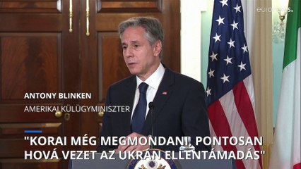 A szövetségesek szerint korai megmondani, hova vezet az ukrán ellentámadás