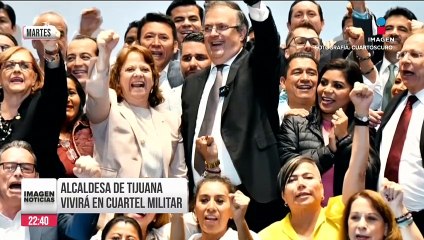 Alcaldesa de Tijuana anunció que se irá a vivir a cuartel militar por la inseguridad