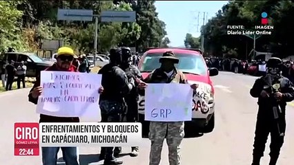 Balacera en Capácuaro, Michoacán deja dos hombres muertos