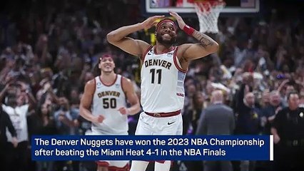 Breaking News - Denver Nuggets win NBA title