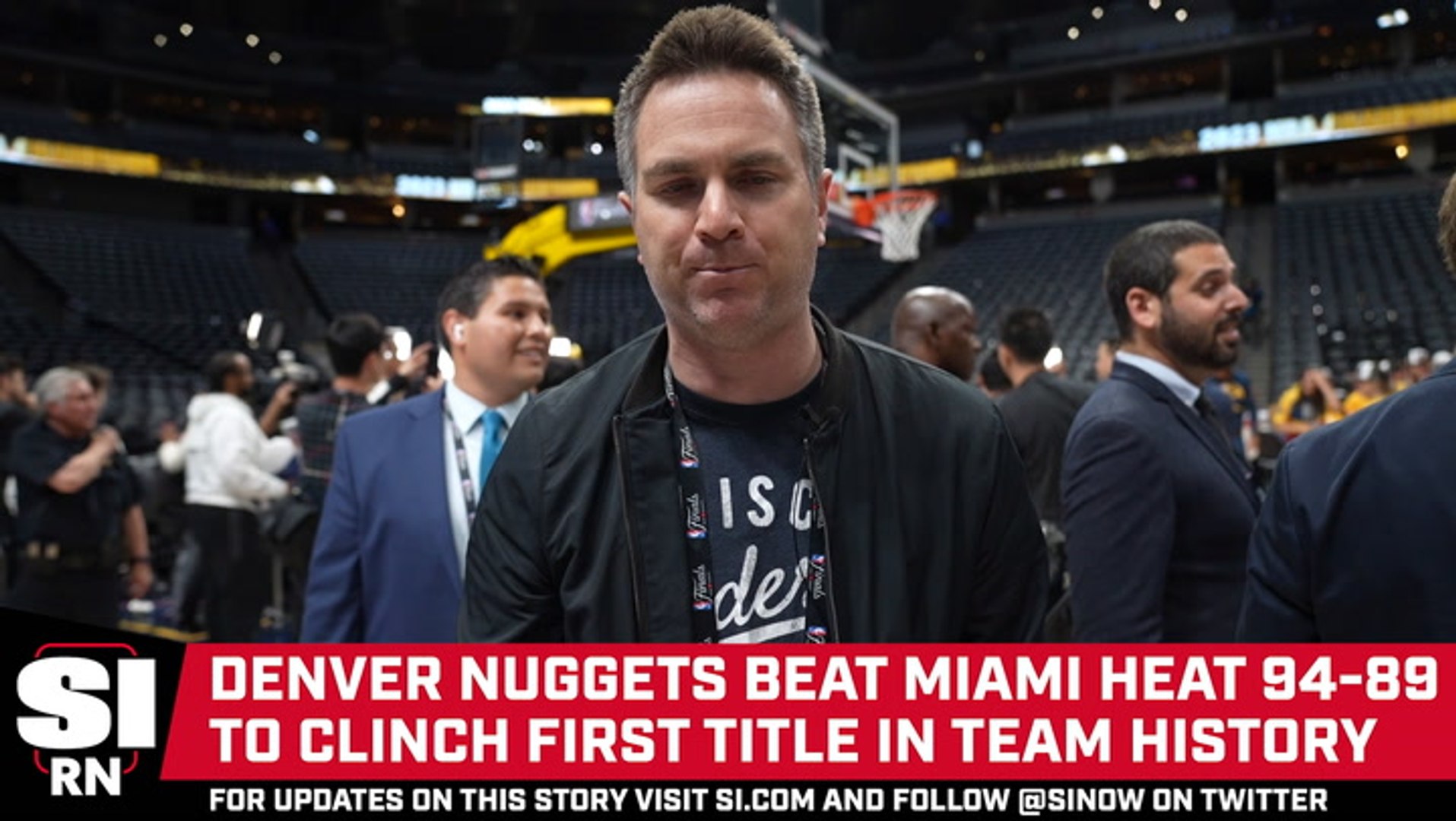Nuggets win their first playoff series since 1994