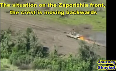 The Situation On The Ukraine Zaporizhia Front The Crest Is Moving Backwards