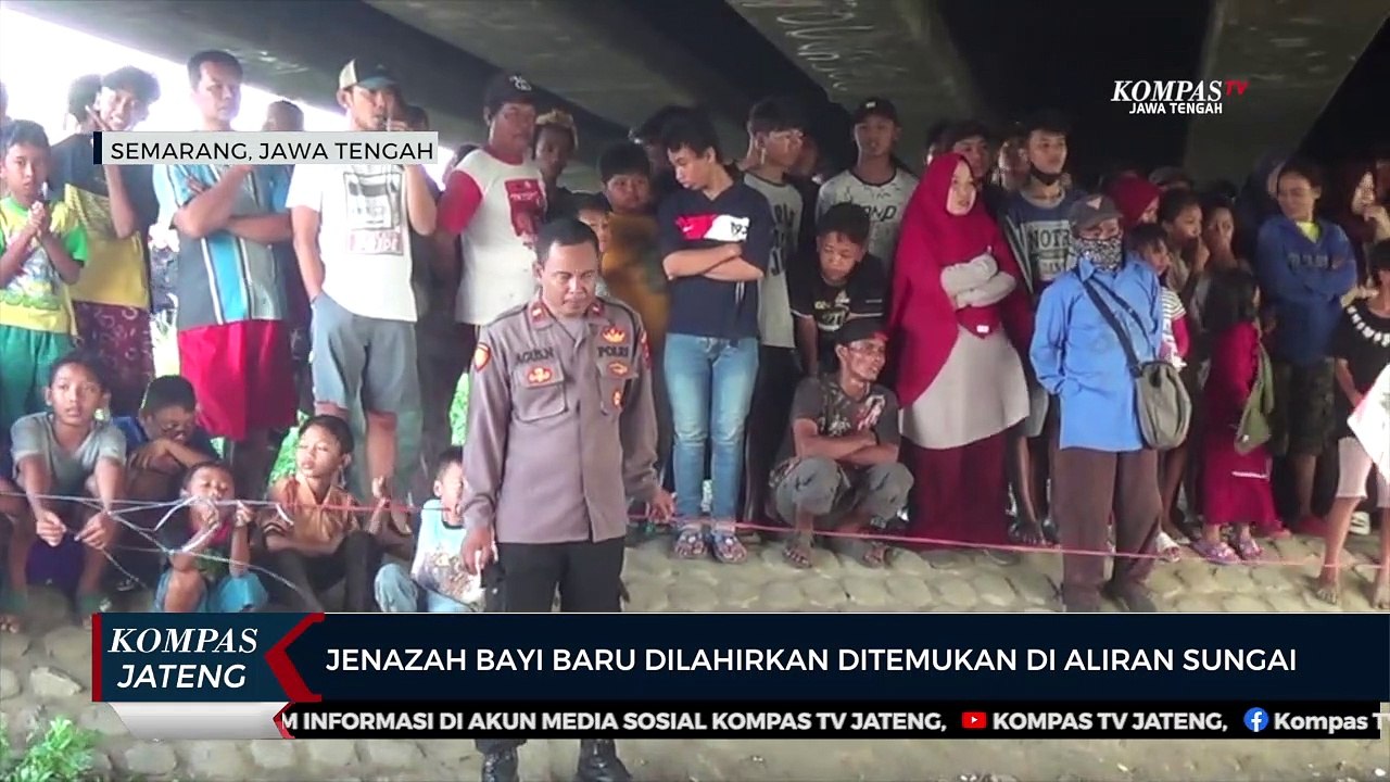Jenazah Bayi Baru Dilahirkan Ditemukan di Aliran Sungai Kota Semarang