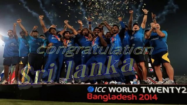 Sri Lanka v India ICC Cricket World Cup T20 2014 Final.