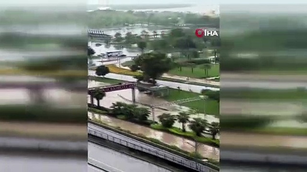 L'inondation a frappé Samsun pour la 2ème fois en une semaine ! Véhicules submergés, maisons inondées