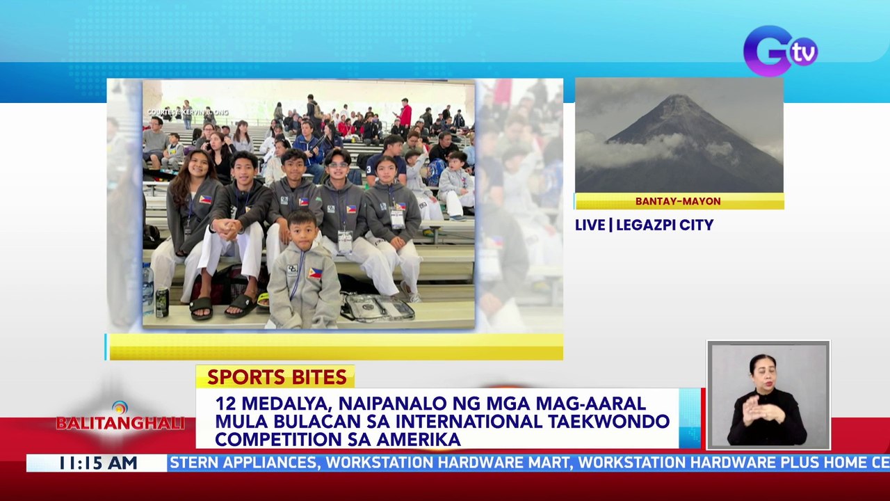 12 medalya, naipanalo ng mga mag-aaral mula Bulacan sa International Taekwondo Competition sa Amerika | BT