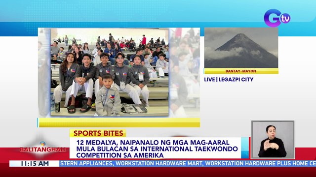 12 medalya, naipanalo ng mga mag-aaral mula Bulacan sa International Taekwondo Competition sa Amerika | BT