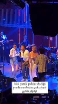 Aşk yok, arkadaşız diyen Gözde Kansu ve Emre Altuğ sarmaş dolaş dans etti