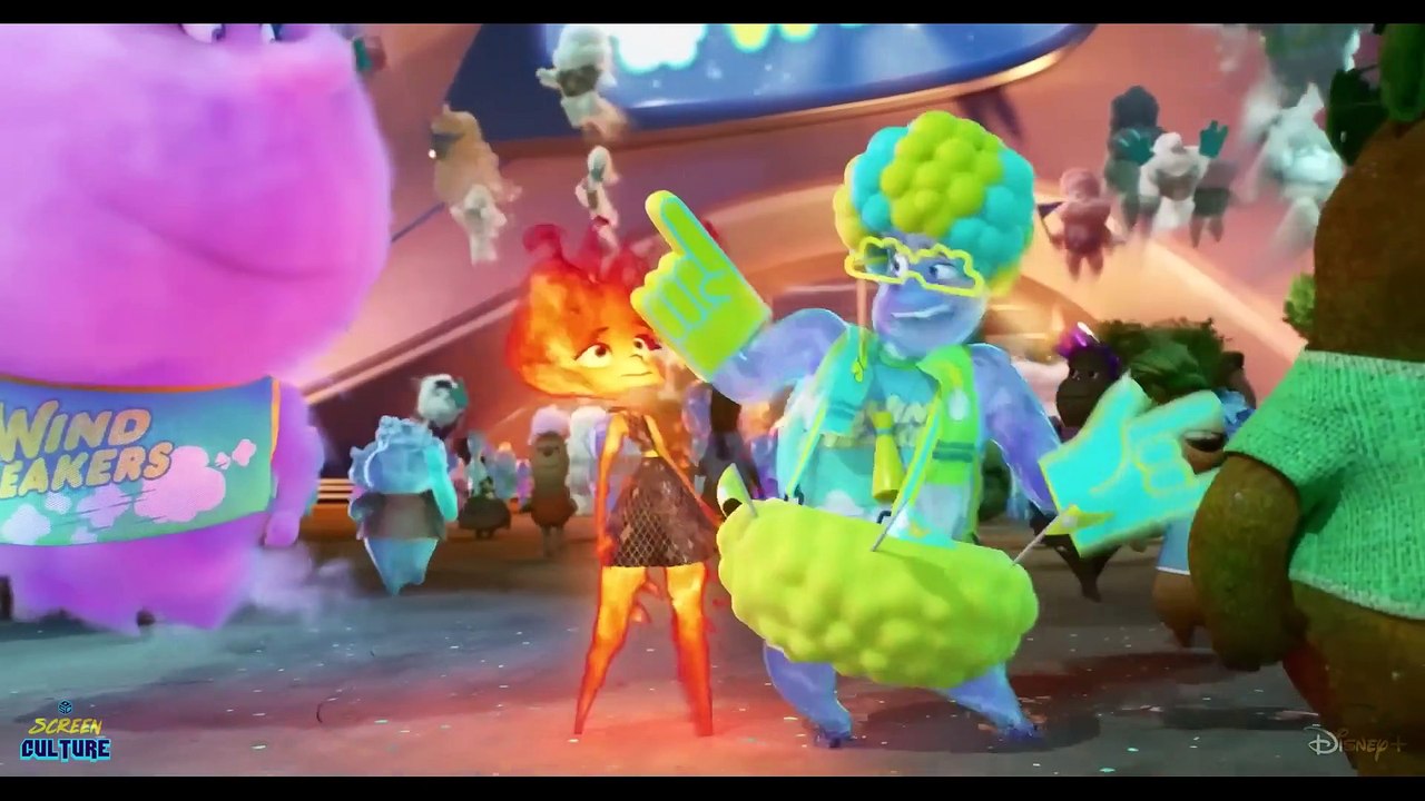 Elemental  I  Official Trailer  I  Disney Pixar Studios  I  2023