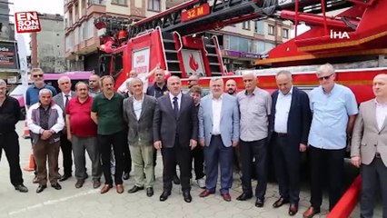 Rize'de ilçe belediye başkanı yaptığı hareketle şaşkına çevirdi