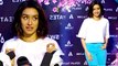 Bollywood Actress Shraddha Kapoor At The Launch Of Sweat Pilates