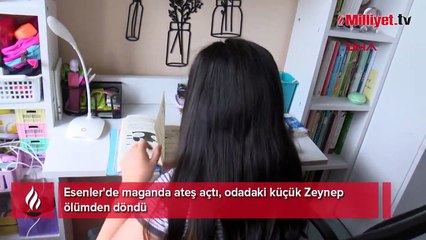 Esenler'de maganda dehşeti! Odadaki küçük Zeynep ölümden döndü